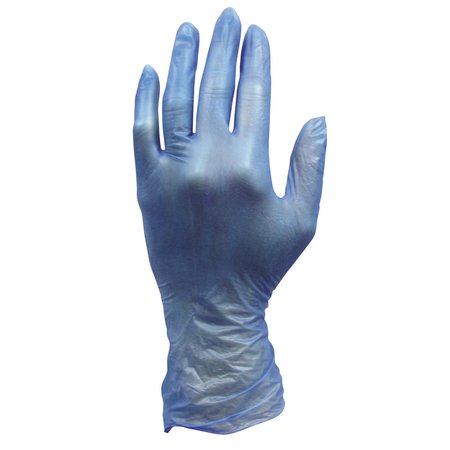 HOSPECO Industrial Grade Gloves, 3 mil Palm Thickness, Vinyl, Powder-Free, M, 1000 PK GL-V144FM
